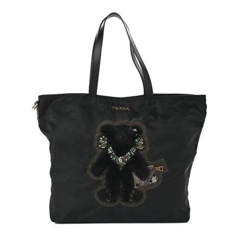 prada bag with bear|Prada teddy bear for sale.